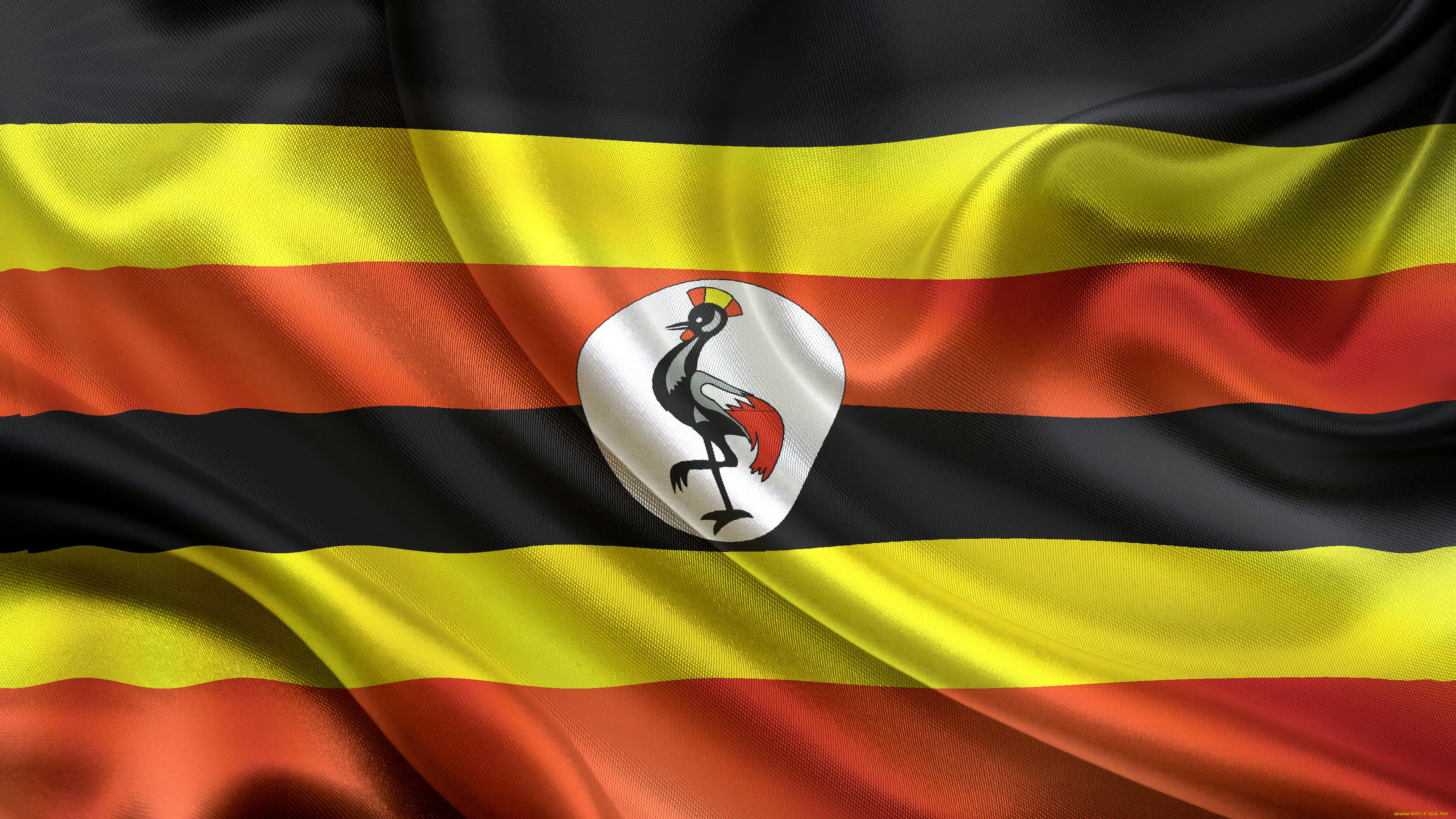 Флаг Уганды Фото